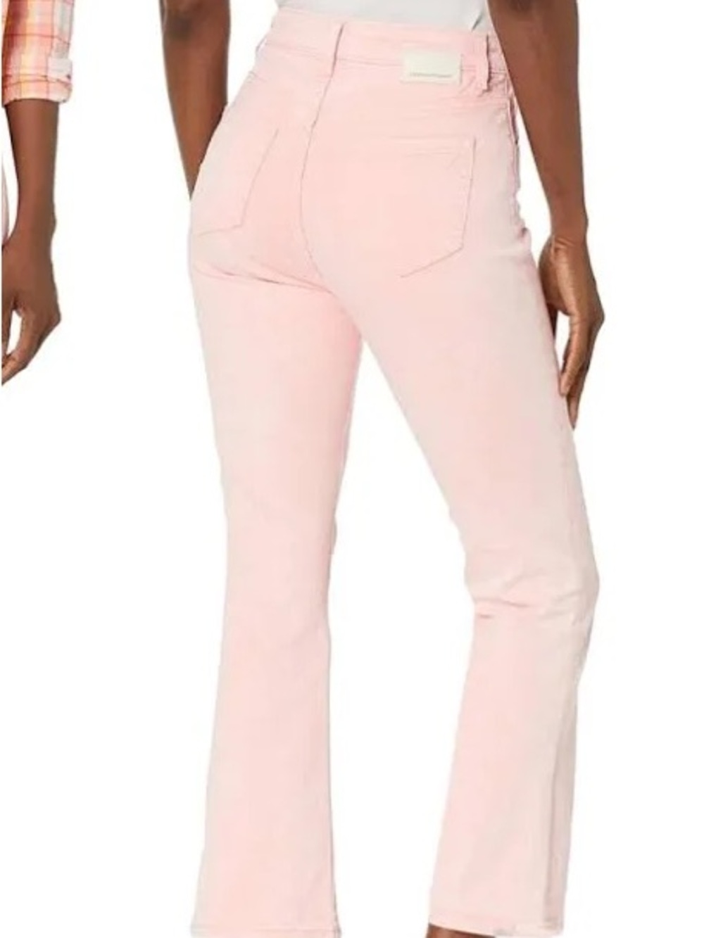 Current/Elliott The Boulevard in Cotton Candy Crop Boot-Cut Women's Jeans 30